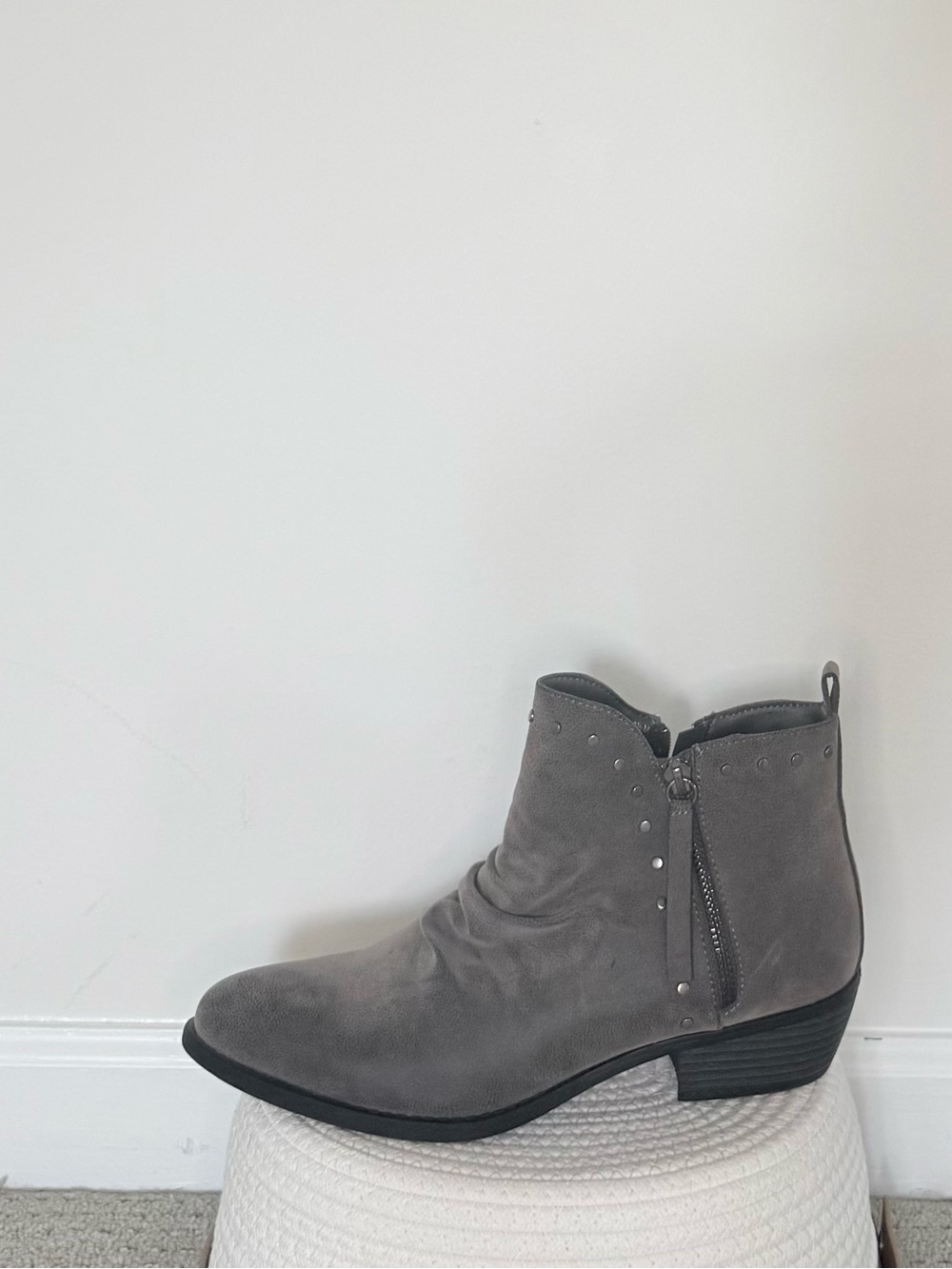 City Streets Heeled Studded Booties